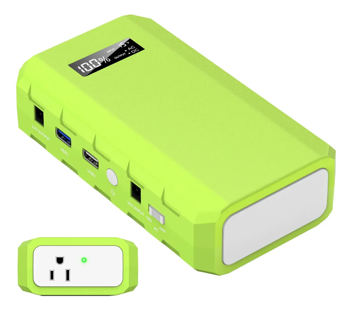 Tomada Inversora AC Portátil 24000mAh para Estação de Energia